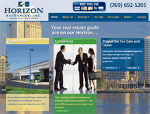 Tablet Screenshot of horizonresourcesinc.com